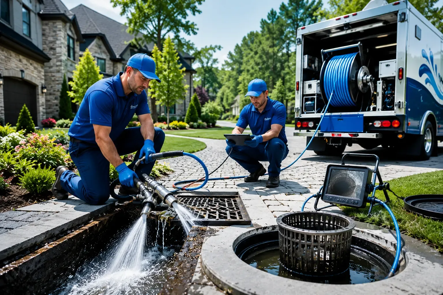 Local outdoor drain cleaning professionals in Stevensville, MD