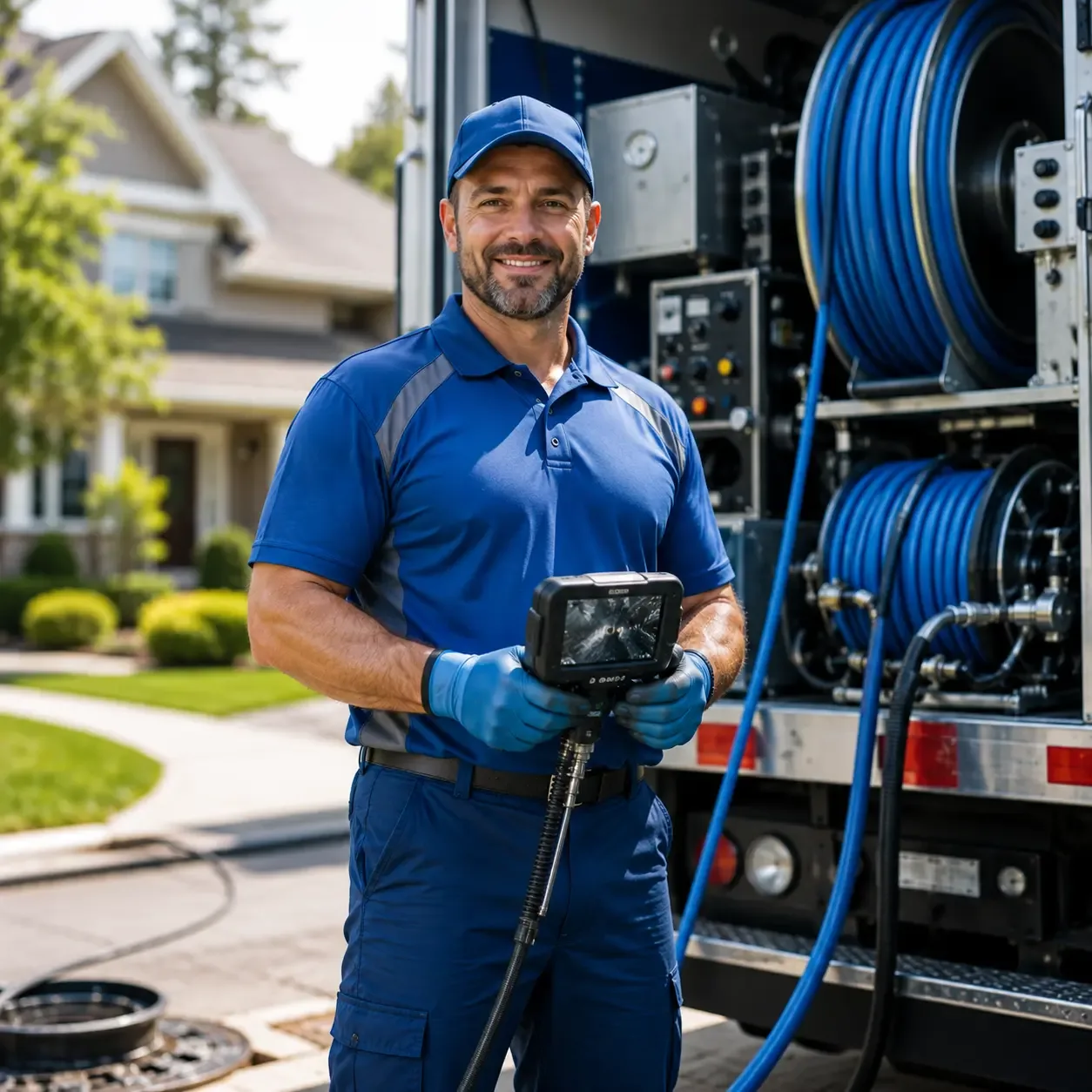 Local outdoor drain cleaning specialists in Stevensville, MD
